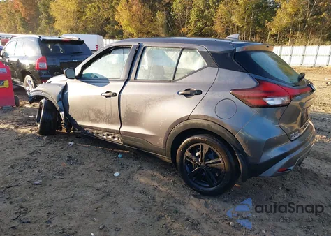 2021 Nissan Kicks S Xtronic Cvt from USA, damaged, VIN 3N1CP5BVXML553278